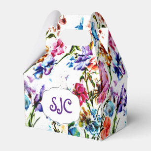 PUPPY PAW PRINTS   FAVOR BOX