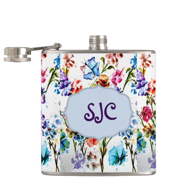 PUPPY PAW PRINTS | FLASK (Opened)