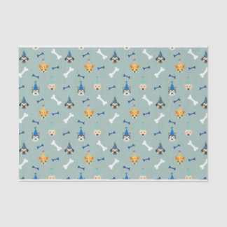 Puppy Paw-ty, Dog Birthday Party, Party Hat Tissue Paper