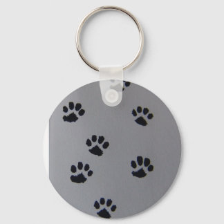 Puppy Paws Keychain