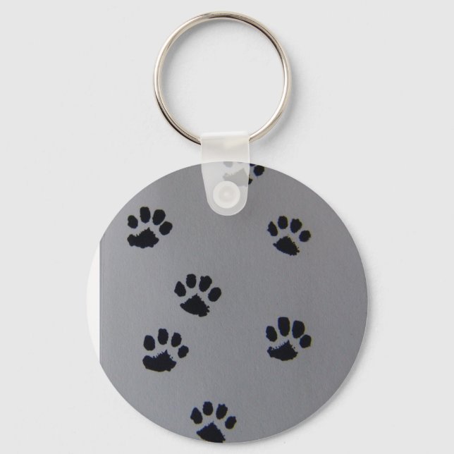 Puppy Paws Keychain (Front)