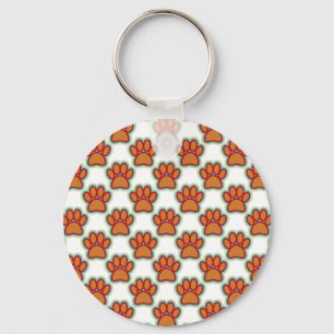 Puppy Paws Keychain