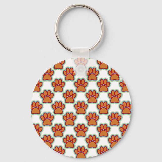 Puppy Paws Keychain (Front)