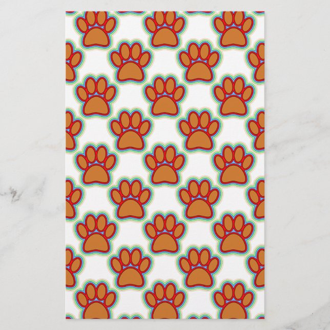 Puppy Paws Stationery (Front)