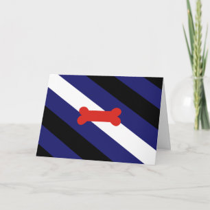 Puppy Play Pride Flag Holiday Card