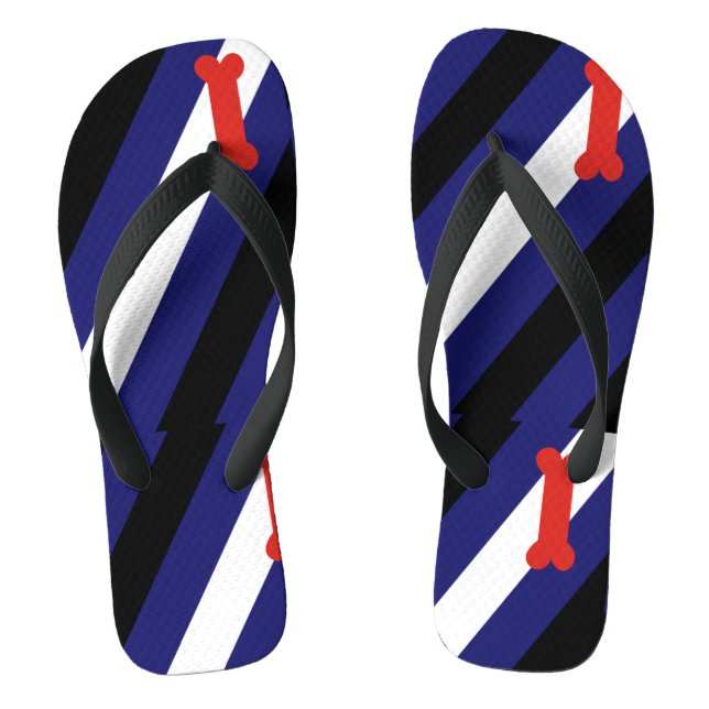 Puppy Play Pride Flip Flops (Footbed)