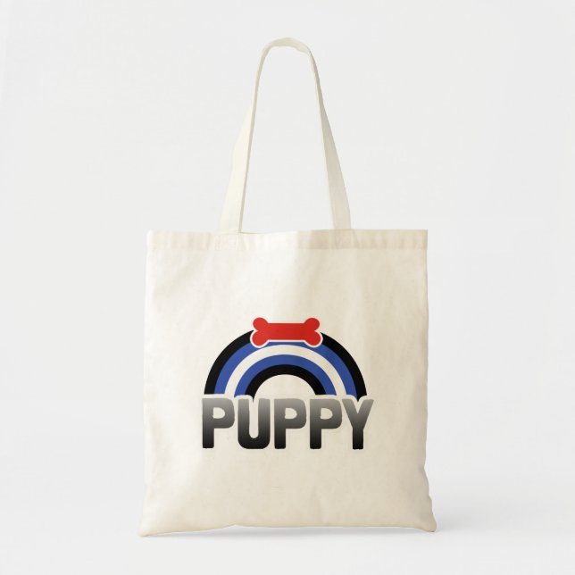 Puppy Play Pride Tote Bag (Front)