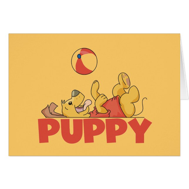 Puppy Plays TShirts and Gifts (Front Horizontal)