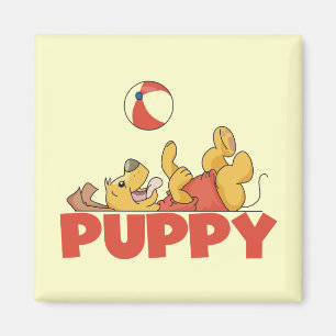 Puppy Plays TShirts and Gifts Magnet