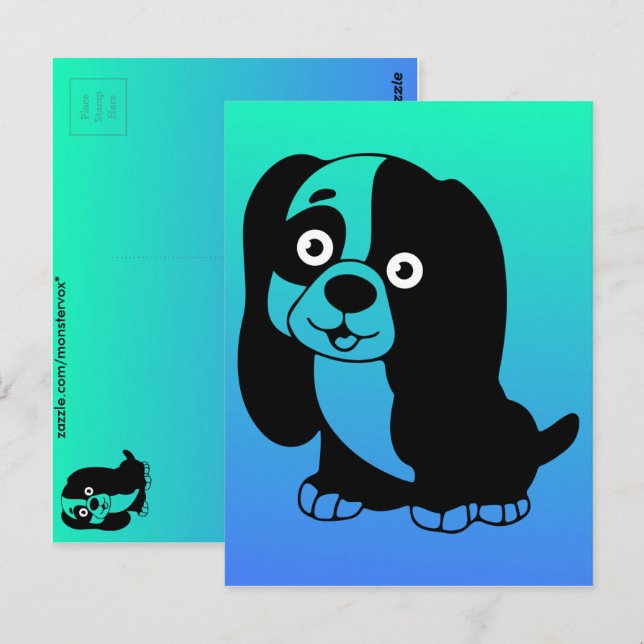 Puppy Postcard (Front/Back)