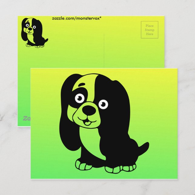 Puppy Postcard (Front/Back)