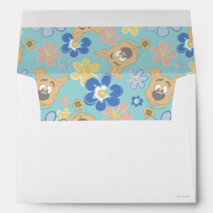 Puppy Scooby-Doo Flower Pattern Envelope