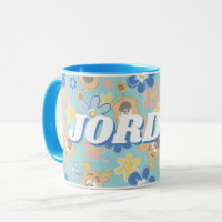 Puppy Scooby-Doo Flower Pattern