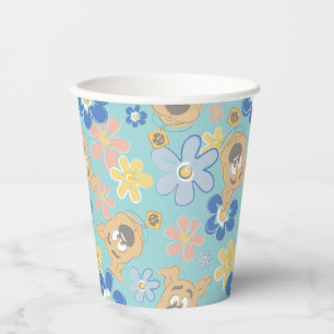 Puppy Scooby-Doo Flower Pattern Paper Cups