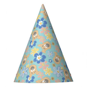 Puppy Scooby-Doo Flower Pattern Party Hat