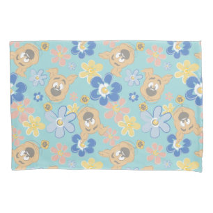 Puppy Scooby-Doo Flower Pattern Pillowcase