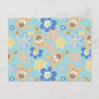 Puppy Scooby-Doo Flower Pattern