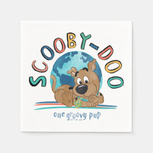 Puppy Scooby-Doo "One Groovy Pup" Napkin