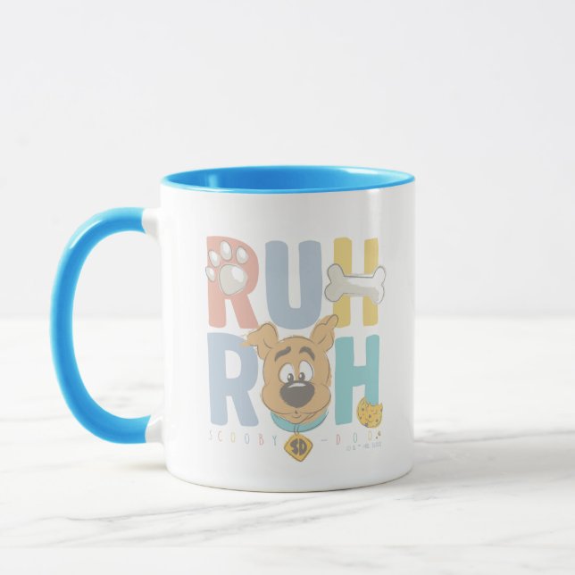 Puppy Scooby-Doo "Ruh Roh" Mug (Left)