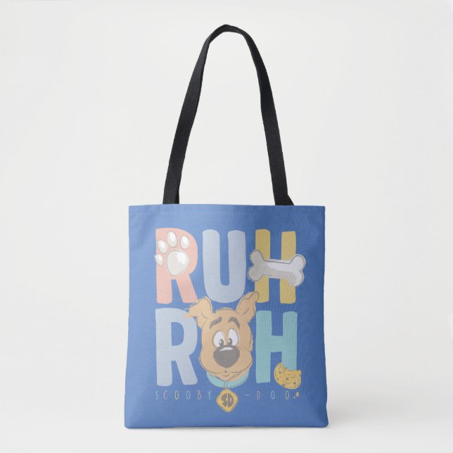Puppy Scooby-Doo "Ruh Roh" Tote Bag (Front)