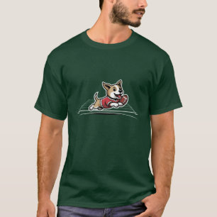 puppy scores a touchdown T-Shirt