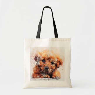 Puppy Tote Bag