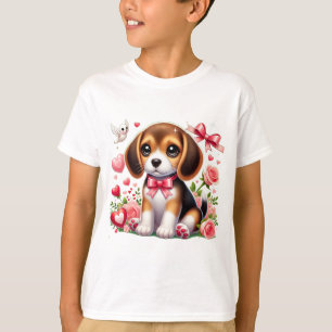 Puppy Valentine 009 T-Shirt