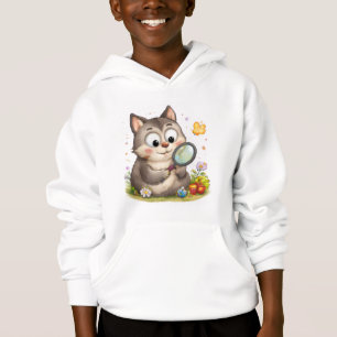 Puppy wolf hoodies for kids