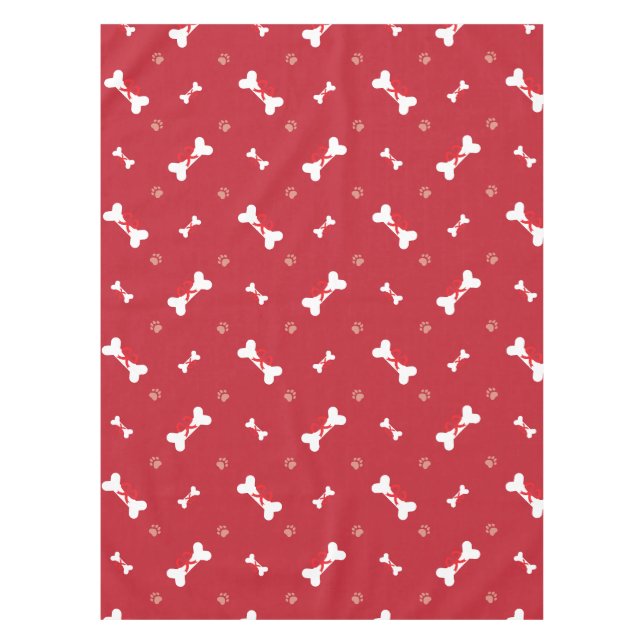 Puppy's First Christmas Tablecloth (Front)