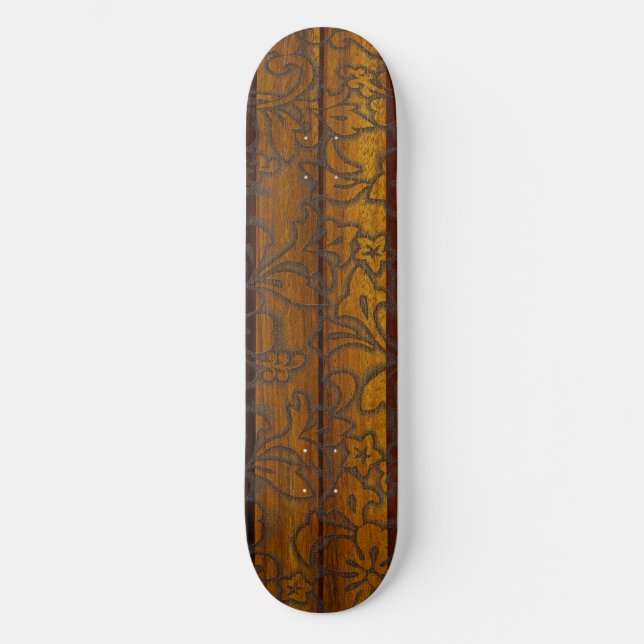 Pupukea Pareau Surf Vintage Skateboard (Recto)