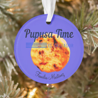 Pupusa Time Salvadorien Custom Nom nourriture préf