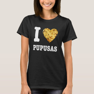 Pupusas Salvadoran Food Comida El Salvador Guanaco T-Shirt