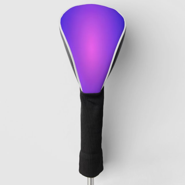 Pur[ple Golf Head Cover (Front)
