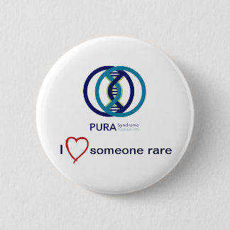 PURA I Love Quelqu'un Bouton rare badge