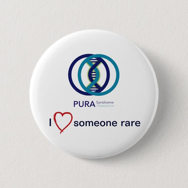 PURA I Love Someone Rare button badge (Front)