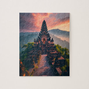 Pura Senja Bali  - “Bali Temple at Sunset” Jigsaw Puzzle
