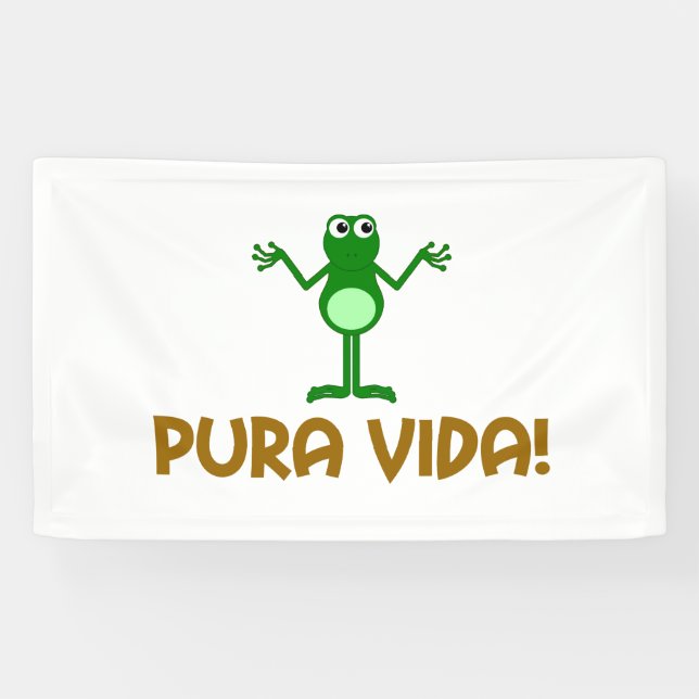 PURA VIDA BANNER (Horizontal)