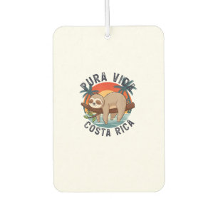 Pura Vida Beach Costa Rica Tropical Sunset Nature Air Freshener