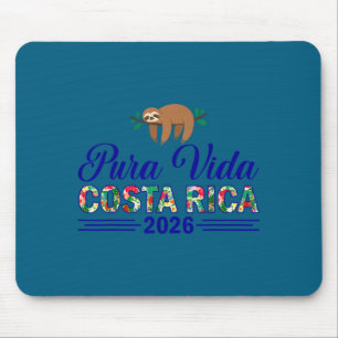 Pura vida costa rica 2026 tropical travel funny mouse pad