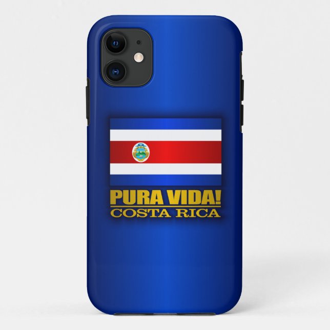 Pura Vida! Costa Rica Case-Mate iPhone Case (Back)