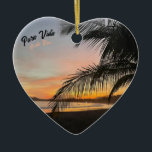 Pura Vida Costa Rica Christmas Ornament<br><div class="desc">Dreaming of Costa Rica this Christmas?
Treat your tree to a taste of the pura vida...  and maybe book a plane ticket.</div>