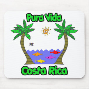Pura Vida Costa Rica Mouse Pad
