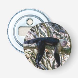 Pura vida for White headed capuchin monkey Bottle Opener