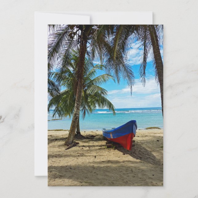 Pura Vida in Costa Rica - Central America Invitation (Front)