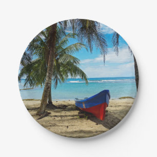 Pura Vida in Costa Rica - Central America Paper Plate