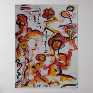 Pura Vida Meditation Poster