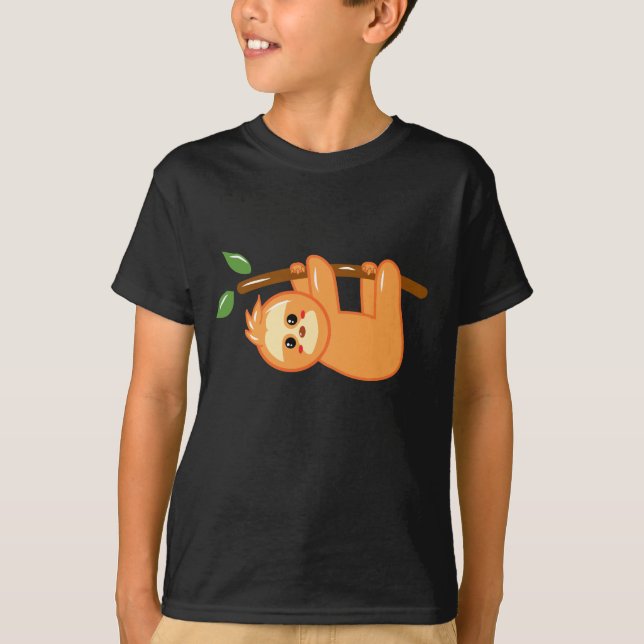 Pura Vida Sloth Costa Rica Gift T-Shirt (Front)