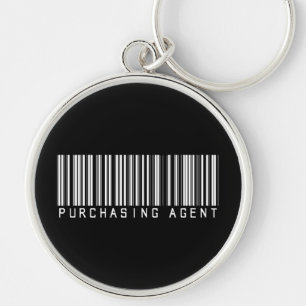 Purchasing Agent Bar Code Keychain