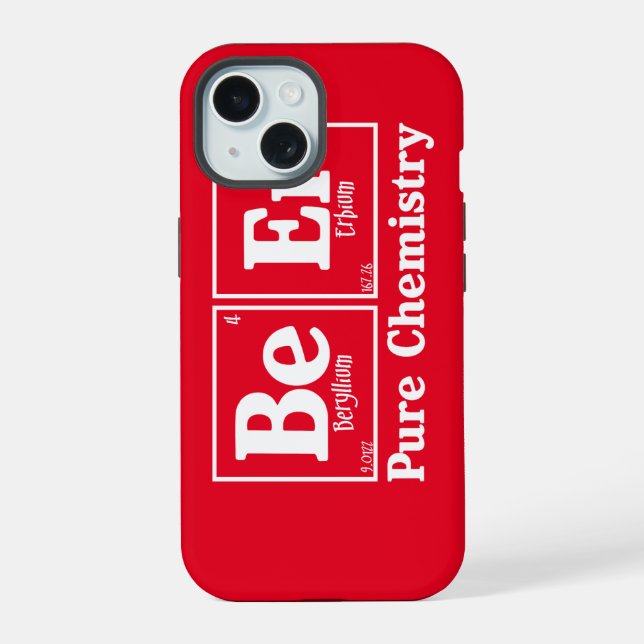 Pure Chemistry 2 iPhone 15 Case (Back)