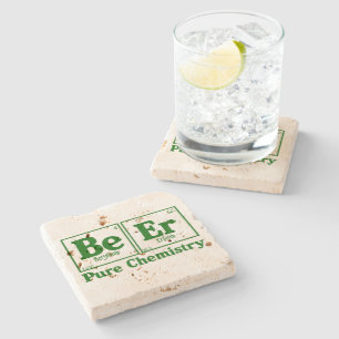 Pure Chemistry 2 Stone Coaster